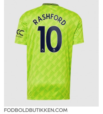 Manchester United Marcus Rashford #10 Tredjetrøje 2022-23 Kortærmet